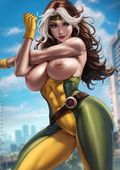 Marvel_Comics Rogue_(X-Men) X-Men dandonfuga // 3000x4243 // 812.5KB // jpg