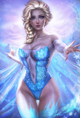 Elsa_the_Snow_Queen Frozen_(film) Logan_Cure // 2389x3499 // 1.0MB // jpg