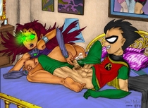 DC_Comics Pandora's_Box Robin Starfire Teen_Titans // 895x650 // 125.5KB // jpg