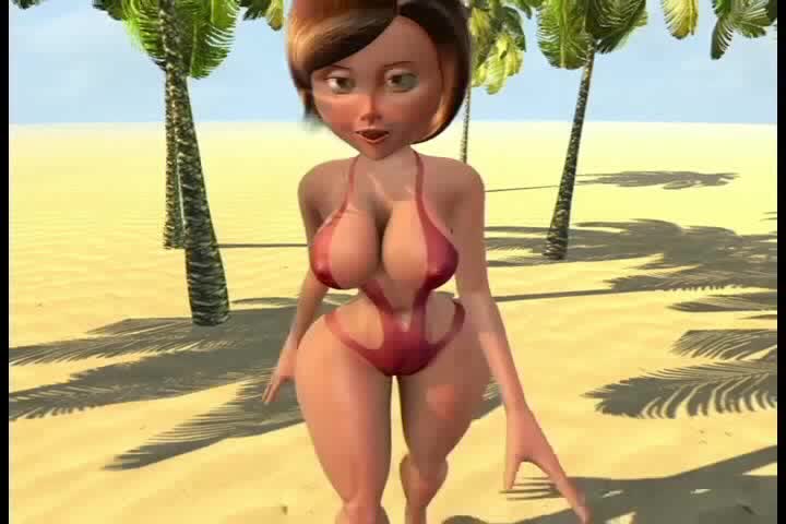 3D Animated Disney_(series) Helen_Parr The_Incredibles_(film) // 720x480 // 17.5MB // webm