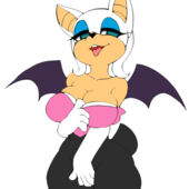 Adventures_of_Sonic_the_Hedgehog Animated Rouge_The_Bat tolsticot // 512x512 // 296.3KB // gif