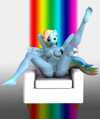3D ForsakenSpitfire My_Little_Pony_Friendship_Is_Magic Rainbow_Dash // 1540x1820 // 1.1MB // png