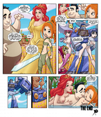 Kim_Possible Little_Red_Riding_Hood Little_Red_Ridinghood Optimus_Prime Orion_Pax Princess_Ariel The_Little_Mermaid_(film) kimberly_possible // 900x1050 // 1.3MB // png