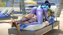 3D Blender Mercy Overwatch Widowmaker ellowas // 1920x1080 // 250.4KB // jpg