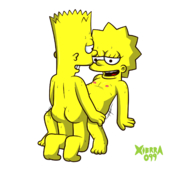 Bart_Simpson Lisa_Simpson The_Simpsons xierra099 // 1500x1460 // 380.2KB // png
