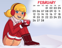 Calendar Incognitymous Inspector_Gadget Penny // 1650x1275 // 608.4KB // png