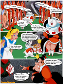 Alice_Liddell Alice_in_Wonderland CartoonValley Comic Disney_(series) Helg The_King_of_Hearts The_Queen_of_Hearts The_White_Rabbit // 768x1024 // 393.6KB // jpg