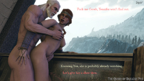 3D Cerys_an_Craite Geralt_of_Rivia Sappycakes Source_Filmmaker The_Witcher // 1920x1080 // 990.5KB // jpg