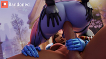 3D Animated Bandoned Blender Overwatch Pharah Widowmaker // 1280x720, 4.8s // 1.3MB // mp4