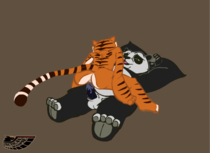 Animated Kung_Fu_Panda Po Tigress // 700x509 // 153.0KB // gif