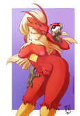 Blaziken_(Pokémon) Pokemon zwitterkitsune // 707x1024 // 179.3KB // jpg