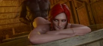 3D Animated The_Witcher The_Witcher_3:_Wild_Hunt Triss_Merigold currysfm // 3840x1724 // 4.0MB // mp4