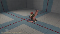 3D Animated Cammy_White Street_Fighter Street_Fighter_V // 1280x720 // 1.5MB // gif
