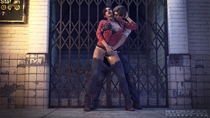 3D Blender Claire_Redfield Leon_Scott_Kennedy Resident_Evil Resident_Evil_2_Remake hydrafx // 1200x675 // 176.6KB // jpg