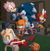 Adventures_of_Sonic_the_Hedgehog Amy_Rose Cream_the_Rabbit Sally_Acorn TheOtherHalf Tikal_the_Echidna // 1536x1560 // 1.6MB // png