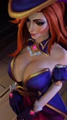 3D Animated League_of_Legends Miss_Fortune sandwichmoth // 1080x1920 // 2.2MB // mp4