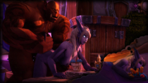 Animated Draenei Garrosh_Hellscream Orc Rexxcraft World_of_Warcraft // 720x405 // 4.1MB // gif