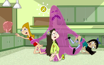 Candace_Flynn Gelatin_Monster Jenny_Brown Lenc Phineas_and_Ferb Stacy_Hirano // 1620x1020 // 651.6KB // jpg