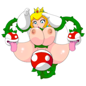 Princess_Peach Super_Mario_Bros Thegeckoninja // 3600x3600 // 1.2MB // png
