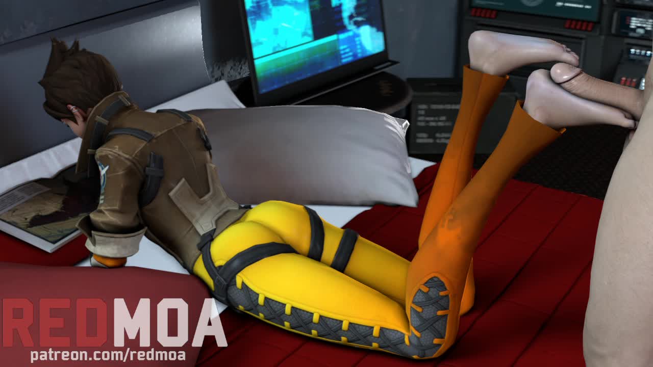 3D Animated Overwatch Source_Filmmaker Tracer redmoa // 1280x720 // 4.9MB // webm