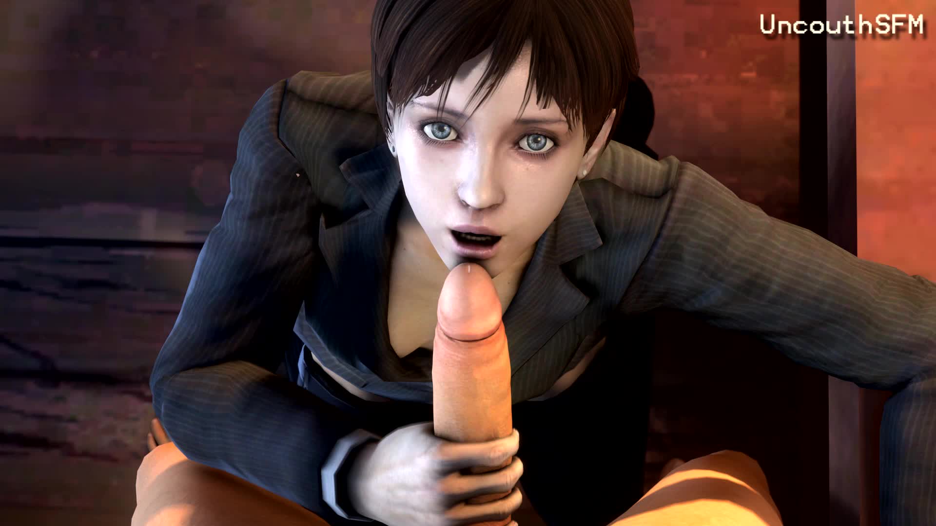 3D Animated Rebecca_Chambers Resident_Evil Source_Filmmaker uncouthsfm // 1920x1080 // 5.6MB // webm