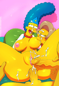 Marge_Simpson Orange-PEEL The_Simpsons // 864x1260 // 473.1KB // jpg