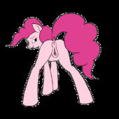 Animated My_Little_Pony_Friendship_Is_Magic Pinkie_Pie kanashiipanda // 1000x1000 // 275.6KB // gif