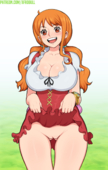 Afrobull Nami One_Piece // 791x1250 // 552.0KB // png