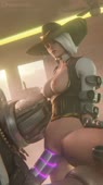 3D Animated Ashe_(Overwatch) Blender Overwatch Sound dreamrider evilaudio // 1080x1920 // 7.4MB // mp4