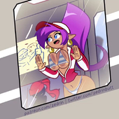 Animated Shantae Shantae_(Game) Zedrin // 720x720, 28s // 1.5MB // mp4