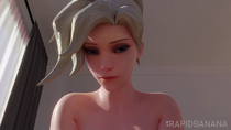 3D Animated Blender Mercy Overwatch Sound rapid_banana // 1280x720, 20s // 19.4MB // mp4