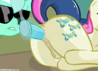 Animated Bonbon Lyra_Heartstrings My_Little_Pony_Friendship_Is_Magic swfpony // 1100x800 // 1.0MB // gif
