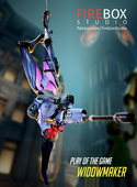 3D Blender Overwatch Widowmaker fireboxstudio // 1580x2143 // 1.1MB // jpg