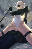 Android_2B Android_9S Nier Nier_Automata // 1000x1500 // 1.3MB // png