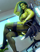 3D Marvel_Comics Milapone She-Hulk_(Jennifer_Walters) // 2395x3100 // 763.3KB // jpg
