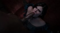 3D Animated Blender Pewposterous The_Witcher_3:_Wild_Hunt Yennefer // 960x540 // 5.7MB // webm