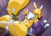 Digimon Renamon aku_tojyo // 3036x2149 // 1.8MB // jpg