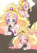 Cure_Flora Go!_Princess_Pretty_Cure Haruka_Haruno // 868x1228 // 651.1KB // jpg