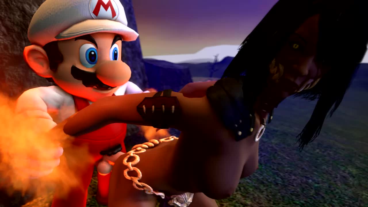 3D Animated Crossover Mario Mileena Mortal_Kombat_X Sound Source_Filmmaker Super_Mario // 1280x720 // 1.3MB // webm