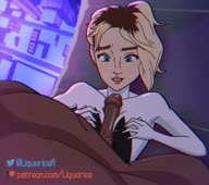 Animated Gwen_Stacy Liquorice Marvel_Comics Spider-Man:_Into_the_Spider-Verse // 768x680 // 1.9MB // mp4