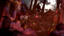 Animated Genn_greymane Orc Sylvanas_Windrunner Worgen World_of_Warcraft sfm-dh // 1280x720 // 2.7MB // webm