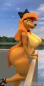 3D Disney_(series) Dixie Source_Filmmaker The_Fox_And_The_Hound carboni32 // 682x1315 // 703.5KB // png