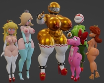 3D Birdo Blender Chain_Chomp Piranha_Plant Princess_Daisy Princess_Peach Princess_Rosalina Super_Mario_Bros goldie_(wyerframeZ) wyerframeZ // 1439x1146 // 164.3KB // jpg