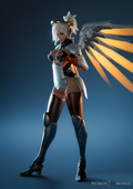 3D Mercy Overwatch VG_Erotica // 1240x1754 // 1.0MB // jpg