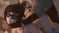 3D Animated Mei-Ling_Zhou Orochi Overwatch // 1920x1080, 5s // 6.2MB // mp4