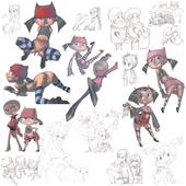 Angelica_Pickles Brit_Crust Candy_Chie Dipper_Pines Gorney Gravity_Falls Grunkle_Stan Mabel_Pines My_Life_as_a_Teenage_Robot Robbie_Valentino Rugrats Simon_(Artist) Summerween_Trickster Tiff_Crust Waddles Wendy_Corduroy // 2000x2000 // 409.1KB // jpg