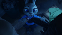 3D Animated Blender Judy_Hopps Snips456Fur Sound Zootopia // 1920x1080, 15.1s // 1.5MB // mp4