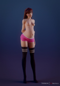 3D D.Va Overwatch VG_Erotica // 1302x1842 // 384.4KB // jpg