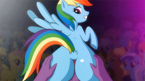 Animated My_Little_Pony_Friendship_Is_Magic Rainbow_Dash // 480x270 // 720.5KB // gif
