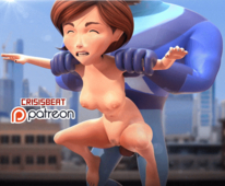 3D Animated Blender Crisisbeat Disney_(series) Helen_Parr Krusher The_Incredibles_(film) // 546x450 // 1.9MB // gif